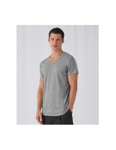 BetC-TM057-Mens V-Neck Triblend T-Shirt